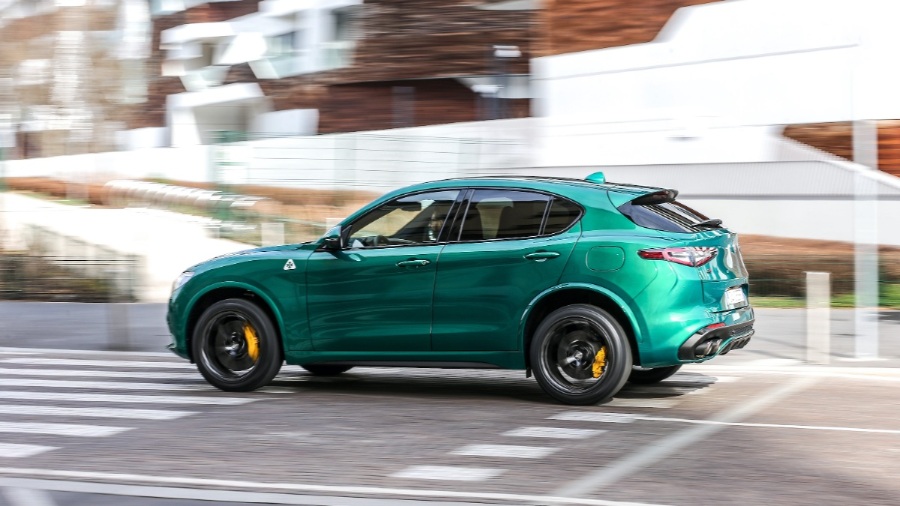 2803 Photo Exterior Alfa Romeo Stelvio Quadrifoglio 2021 in Saudi Arabia