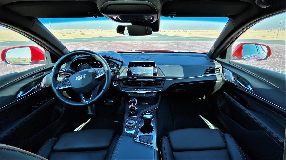 8303 Photo Exterior Cadillac CT4 V 2021 in UAE