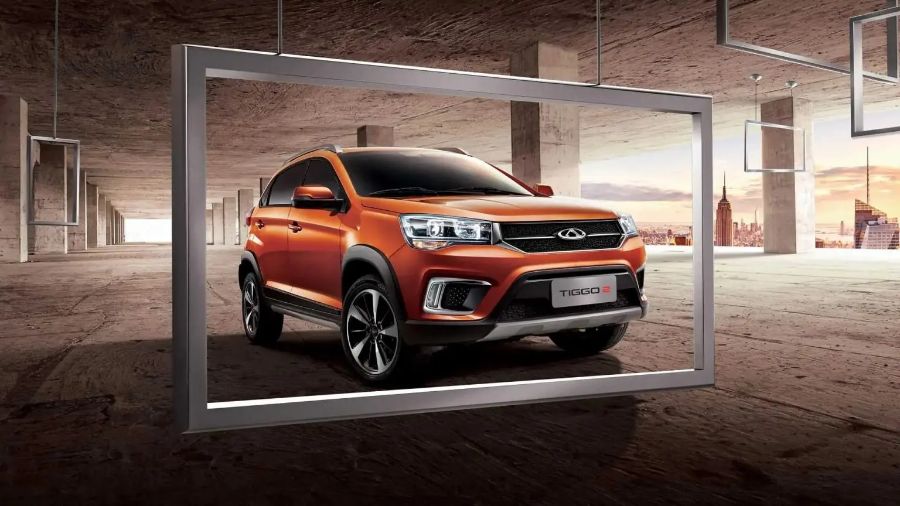 4981 Photo Exterior Chery Tiggo 2 Pro Luxury 1.5L CVT Dual Color 2021 in Saudi Arabia