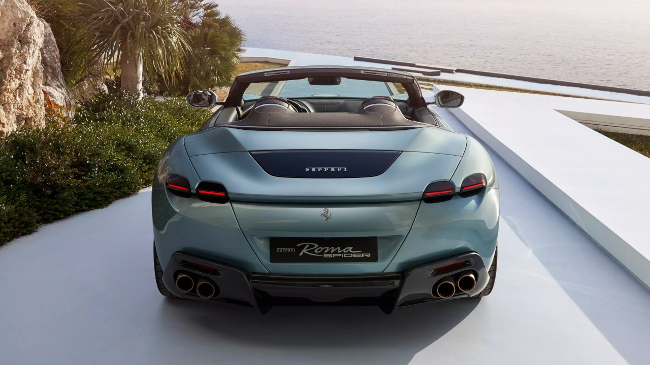 36154 Photo Exterior Ferrari Roma Spider 2023 in Saudi Arabia