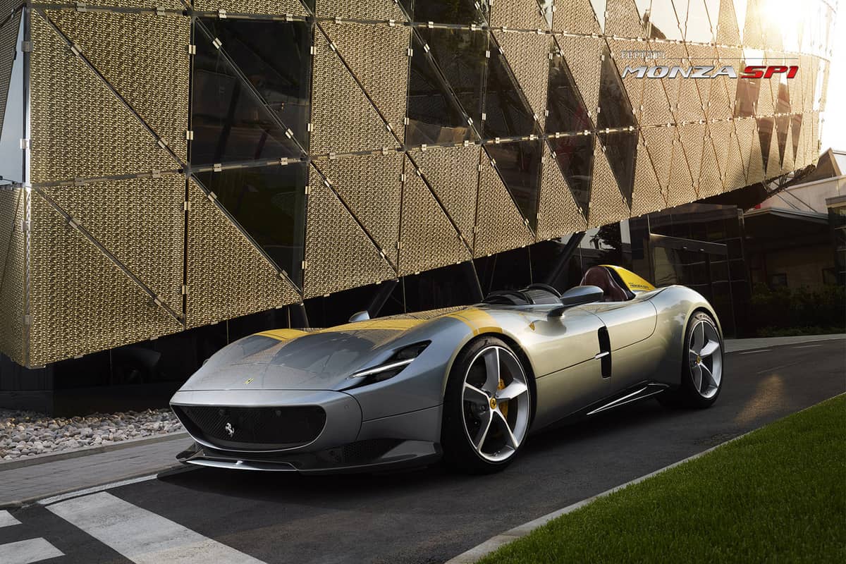 10935 Photo Exterior Ferrari Monza SP1 STD 2021 in Saudi Arabia
