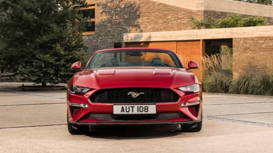 1007 Photo Exterior Ford Mustang Ecoboost Premium Convertible 2021 in Saudi Arabia