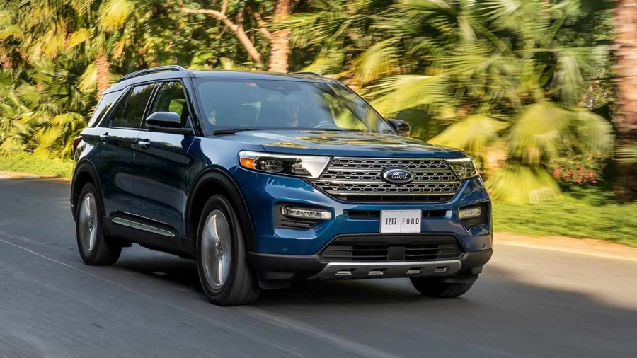 14740 Photo Exterior Ford Explorer Limited 300A 2022 in UAE