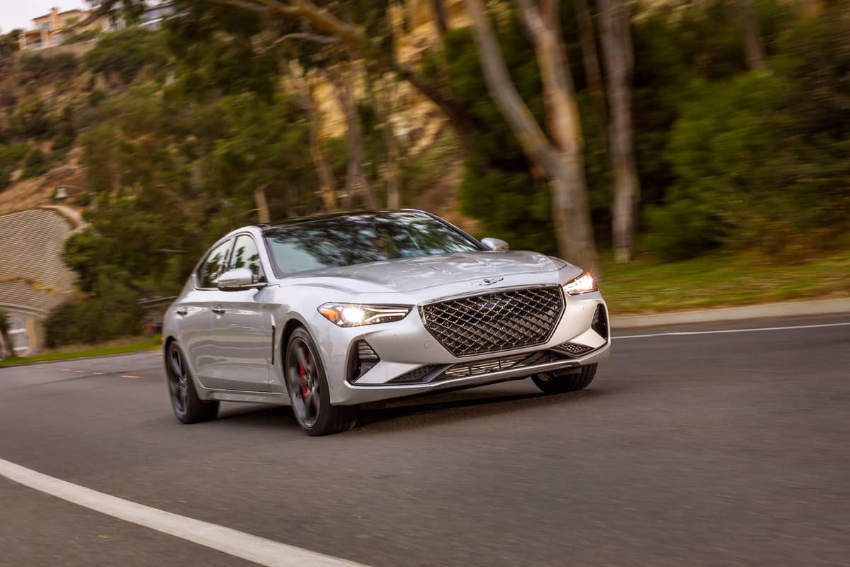 13812 Photo Exterior Genesis G70 3.3T Royal 2022 in Saudi Arabia