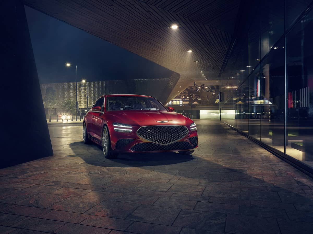 13787 Photo Exterior Genesis G70 2.0T Prestige 2022 in Saudi Arabia