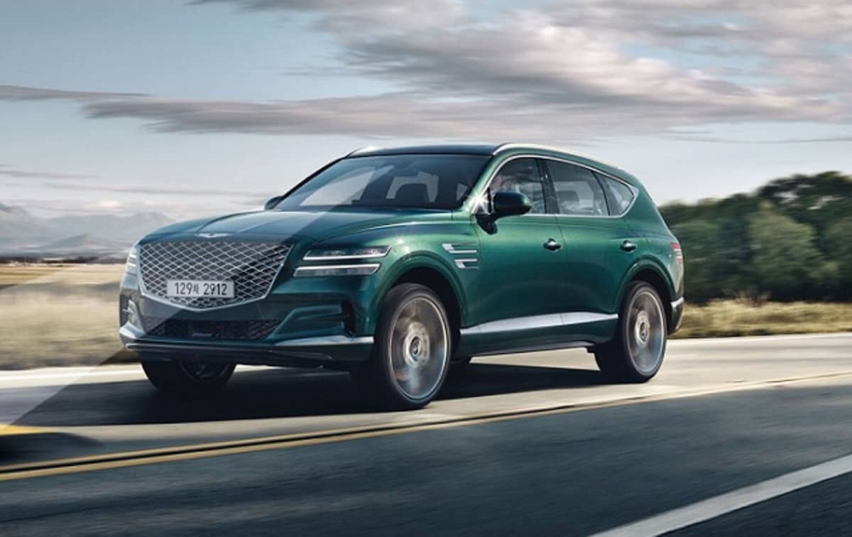 14181 Photo Exterior Genesis GV80 3.5T Platinum AWD 2022 in Saudi Arabia