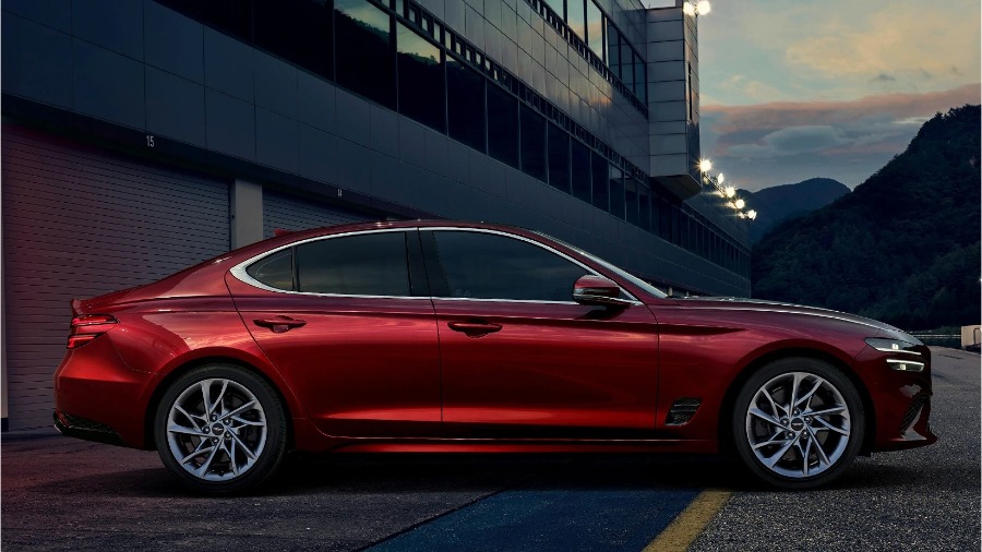 2968 Photo Exterior Genesis G70 Sport 2021 in Saudi Arabia