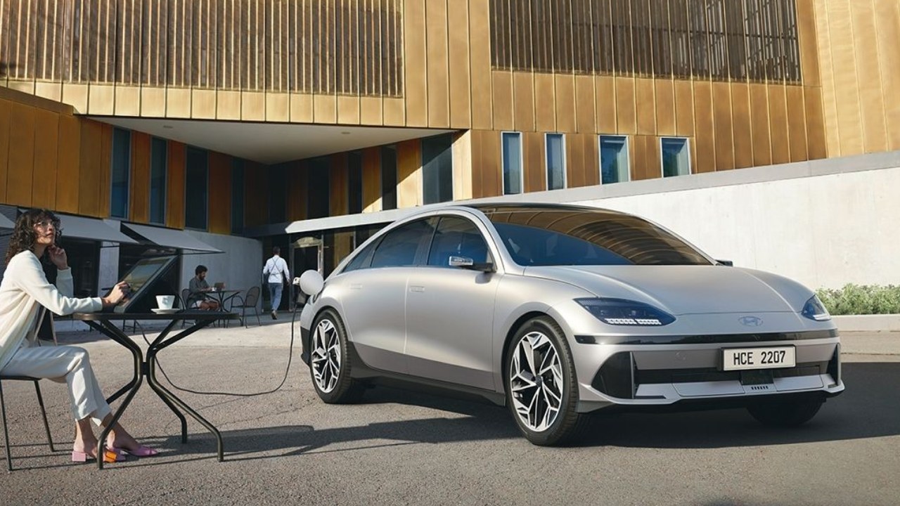 41857 Photo Exterior Hyundai IONIQ 6 2024 in Saudi Arabia