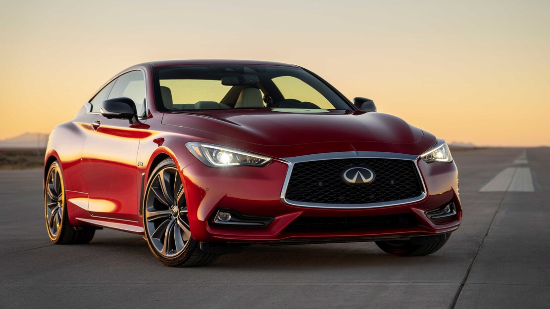 15703 Photo Exterior Infiniti Q60 Red Sport 400 2022 in UAE