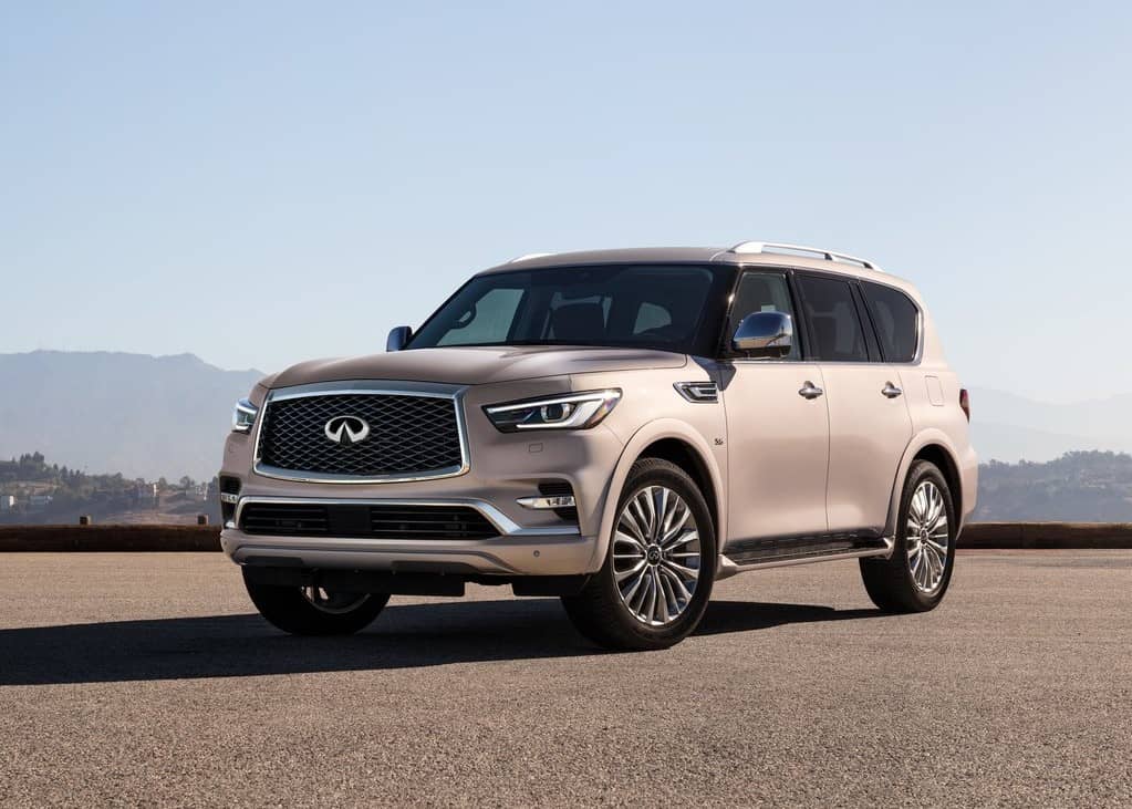 15988 Photo Exterior Infiniti QX80 Luxe Sensory 8 Seater 2022 in Saudi Arabia