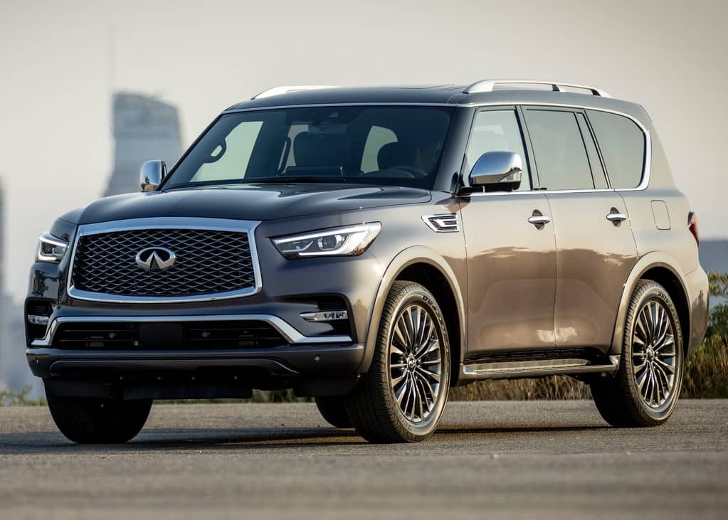 15994 Photo Exterior Infiniti QX80 Luxe Sensory ProActive Black Edition 8 Seater 2022 in Saudi Arabia