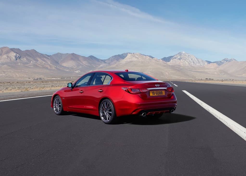 15695 Photo Exterior Infiniti Q50 Red Sport 400 2022 in UAE