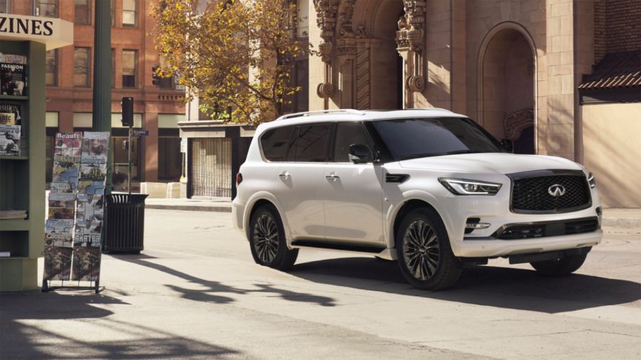 7025 Photo Exterior Infiniti QX80 Sensory 2021 in UAE