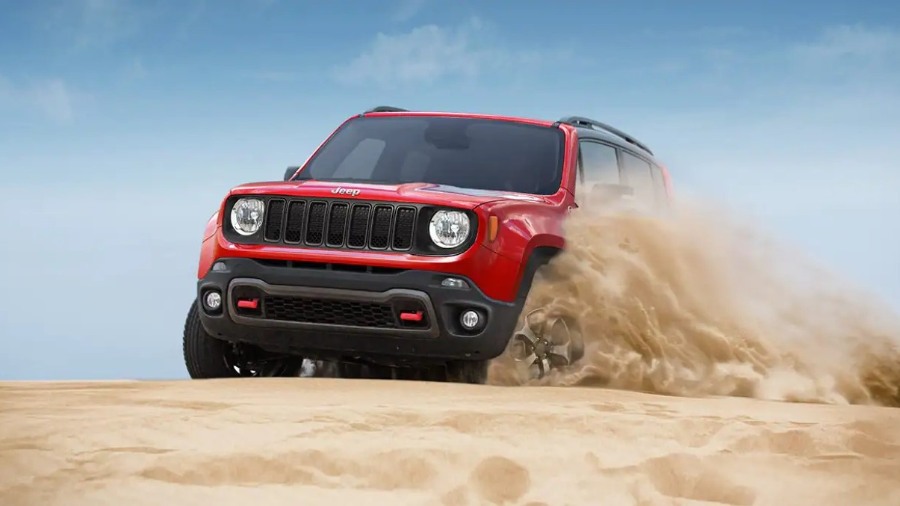 3558 Photo Exterior Jeep Renegade Sport 2021 in UAE