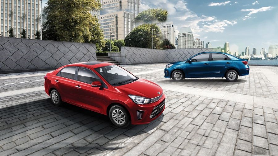 10257 Photo Exterior Kia Pegas EX G129 2021 in UAE