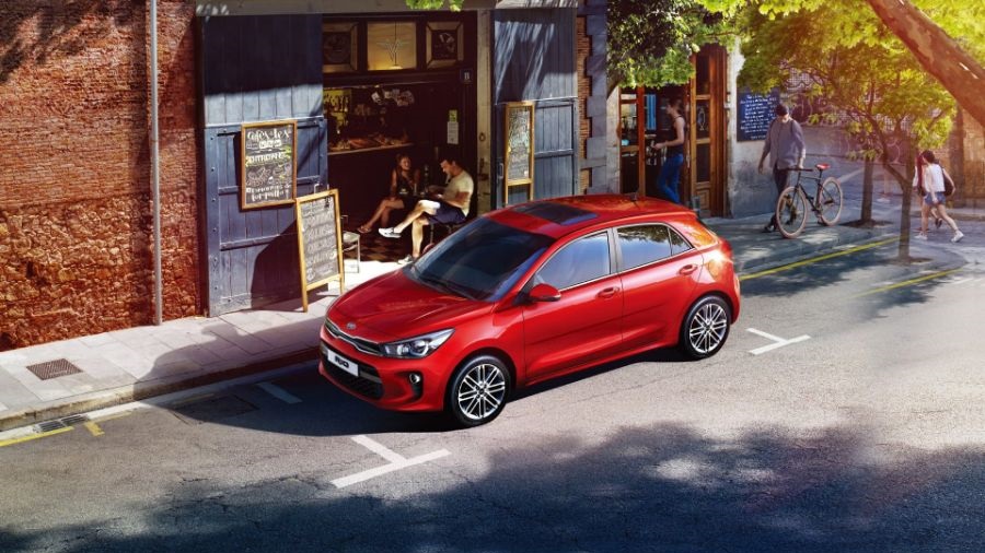 10287 Photo Exterior Kia Rio LX D541 hatchback 2021 in UAE