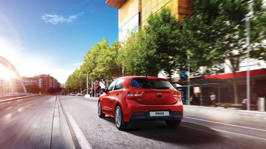 10289 Photo Exterior Kia Rio LX D541 hatchback 2021 in UAE