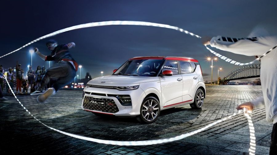 4961 Photo Exterior Kia Soul LX D147 2021 in UAE