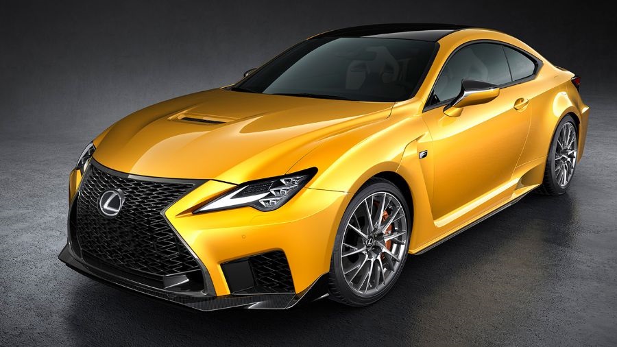 4135 Photo Exterior Lexus RC F Platinum 2021 in UAE