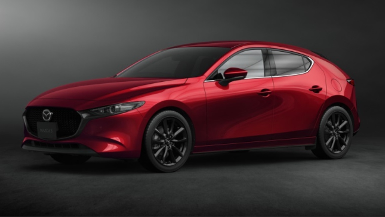 30211 Photo Exterior Mazda 3 Intense Hatchback 2023 in UAE