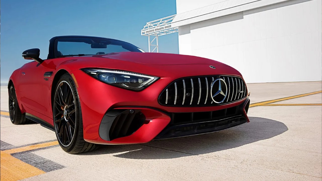 46086 Photo Exterior Mercedes-AMG SL Roadster 2024 in Saudi Arabia