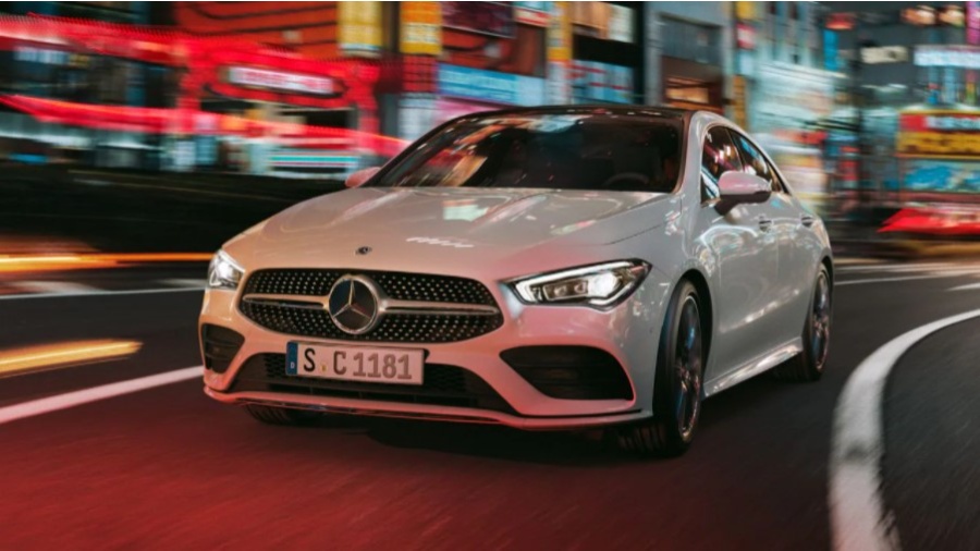 10127 Photo Exterior Mercedes CLA 250 2021 in Saudi Arabia