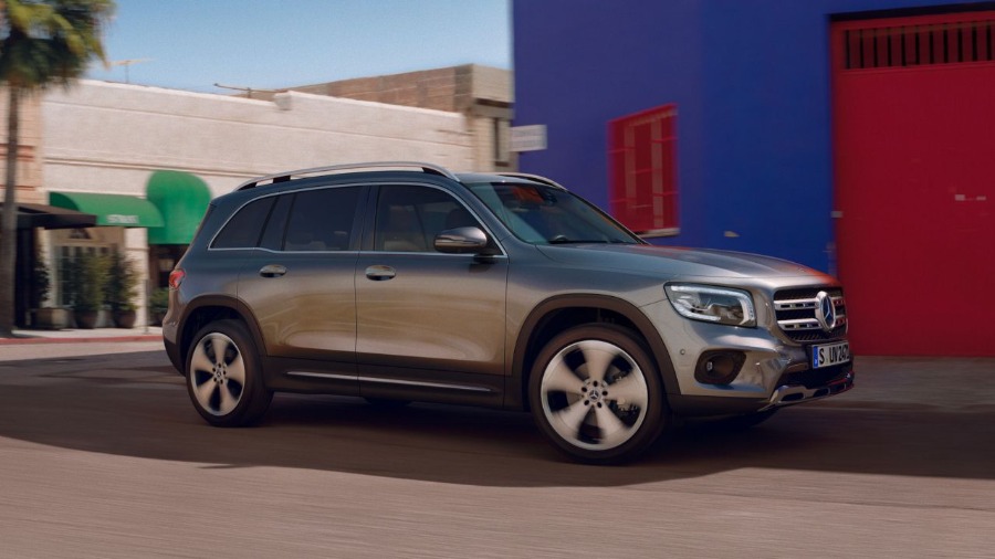 10309 Photo Exterior Mercedes GLB 250 4Matic 7 Seater 2021 in Saudi Arabia