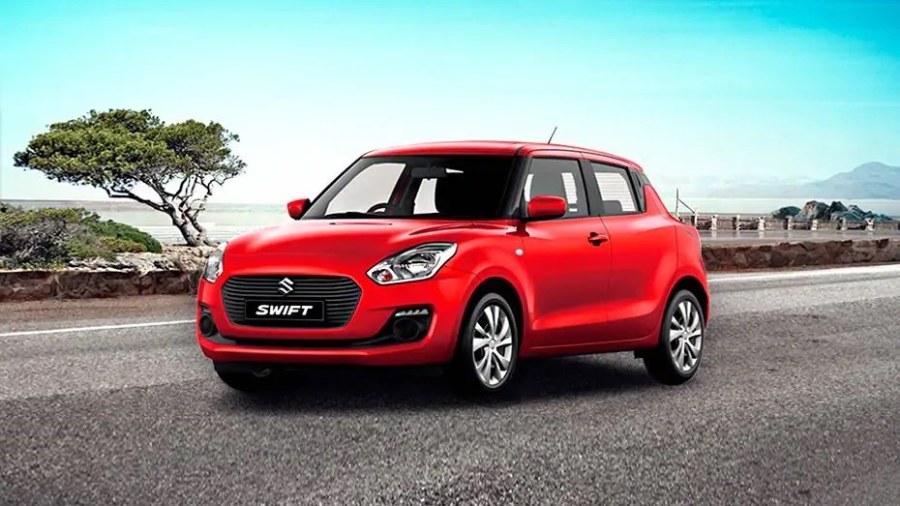 13310 Photo Exterior Suzuki Swift GL 2022 in Saudi Arabia