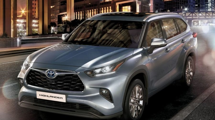4546 صور التصميم الخارجي تويوتا هايلاندر جي ال اي هجينة 4x4 2021 في السعودية