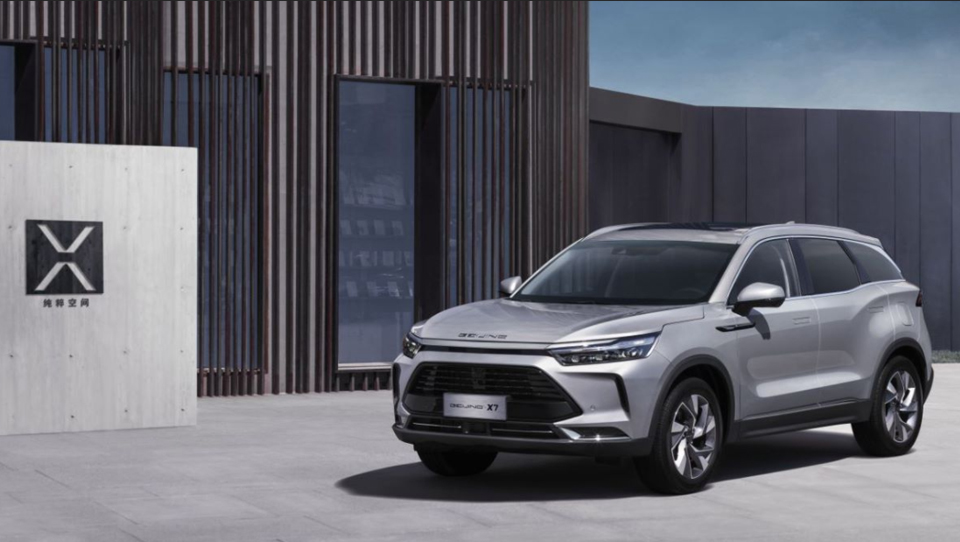9124 Photo Exterior BAIC X7 Standard 2021 in Saudi Arabia