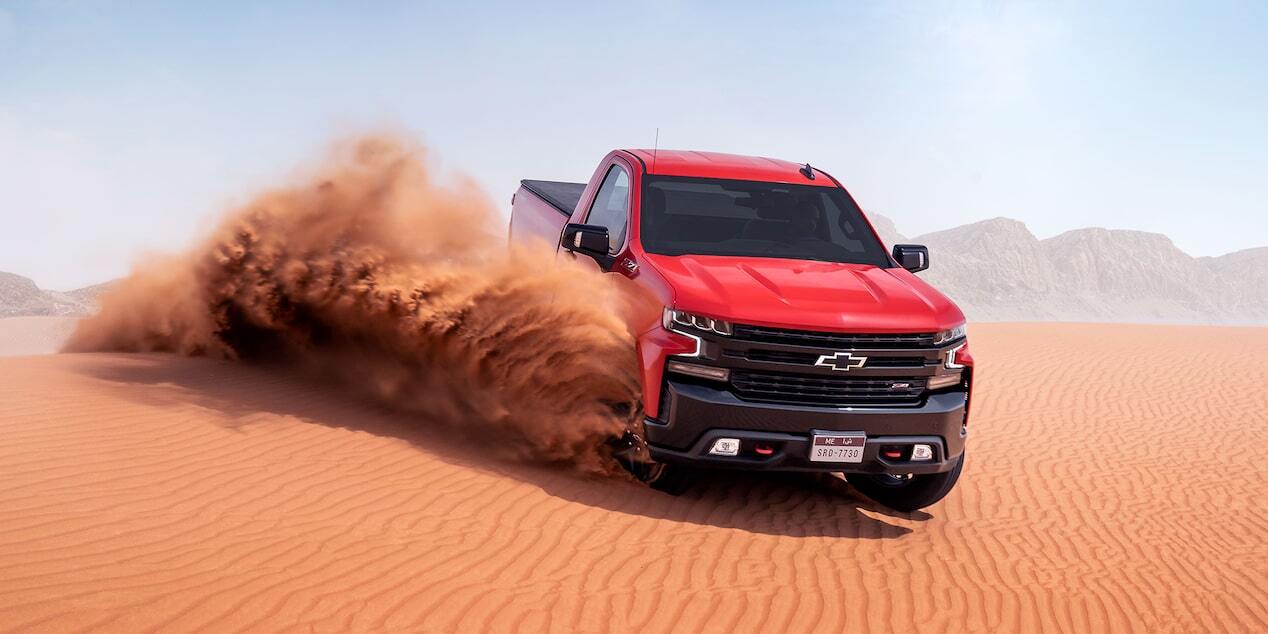 13905 Photo Exterior Chevrolet Silverado Trail Boss LTD 2022 in Saudi Arabia